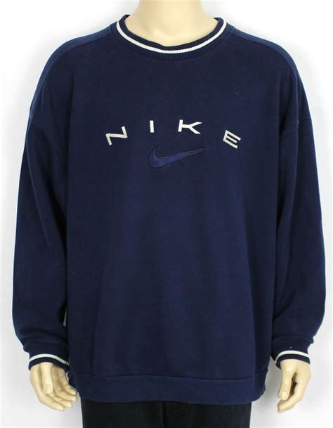 Vintage Nike Sweater Dark Blue 